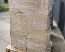 Kaptury foliowe na palety z transparentnej folii PVC z obciążnikiem 50 g 2